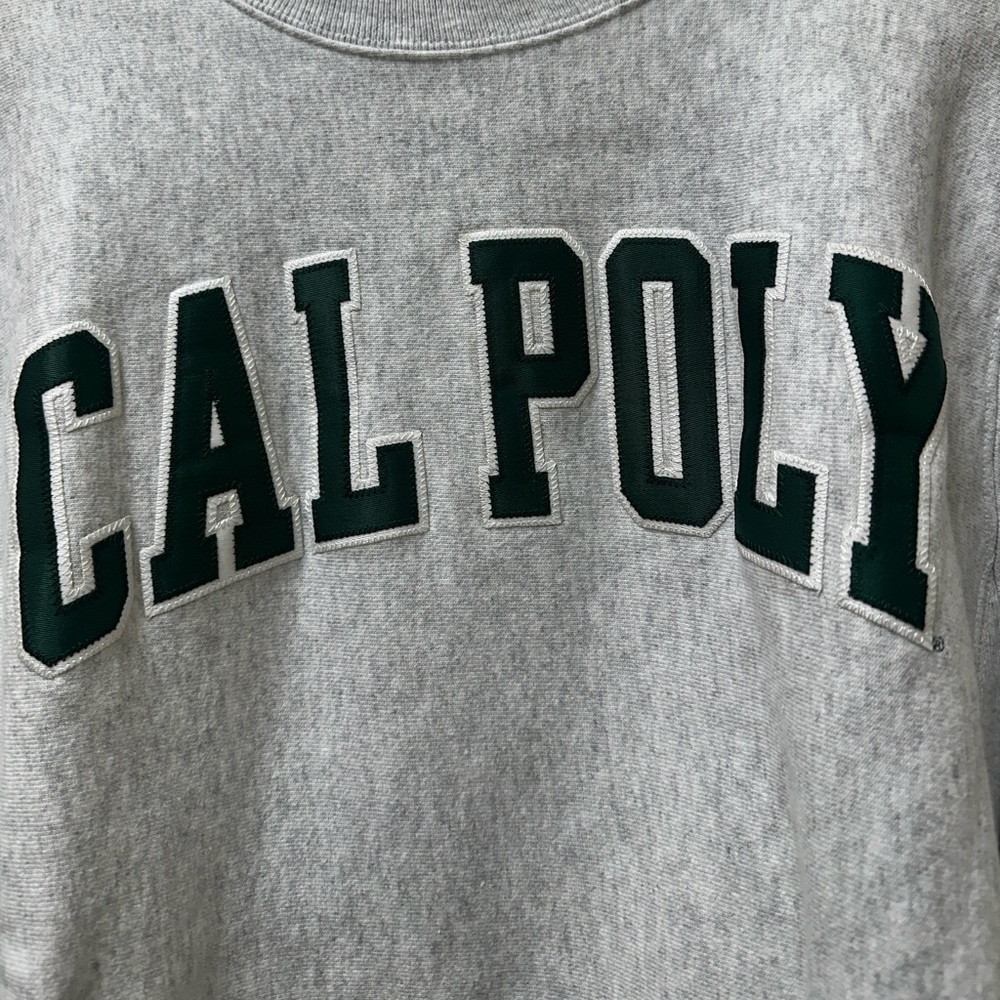 Grey Champion Cal Poly crewneck sweatshirt size small